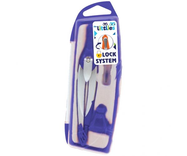The Littlies: körző készlet zárral kétféle változatban 1db