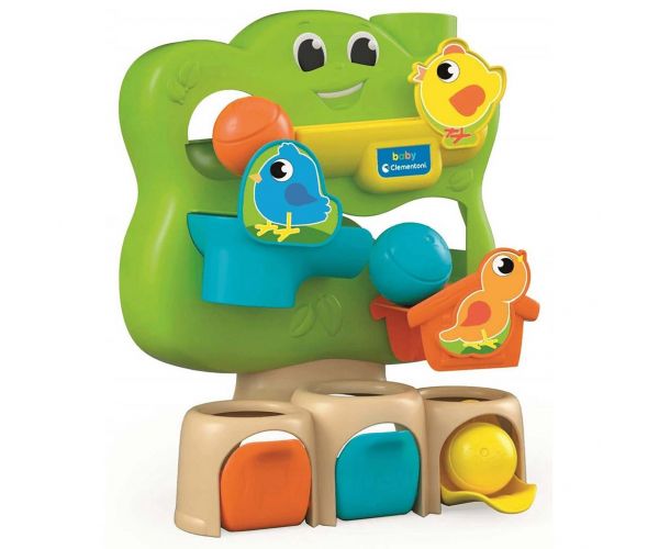 Think&Fun: Mágikus színes fa puha labdákkal logikai játék - Clementoni
