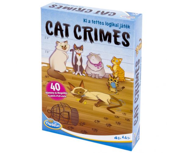 ThinkFun Cat Crimes: Zsivány cicák társasjáték