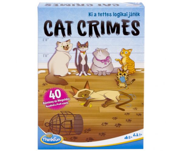 ThinkFun Cat Crimes: Zsivány cicák társasjáték
