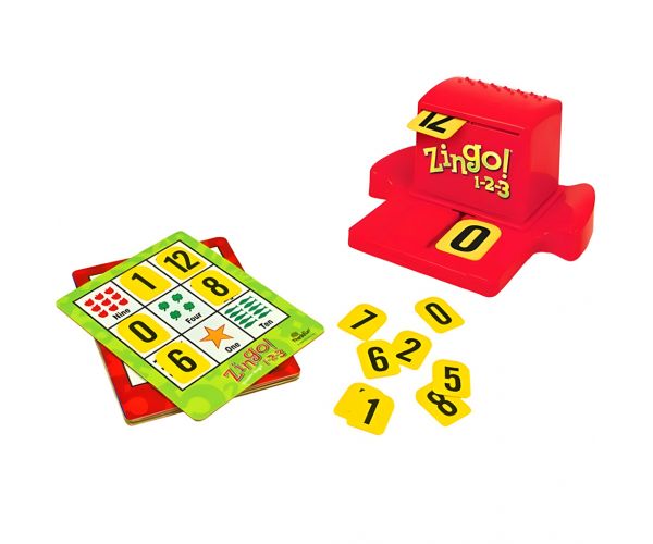 Thinkfun: Zingo 1-2-3 társasjáték