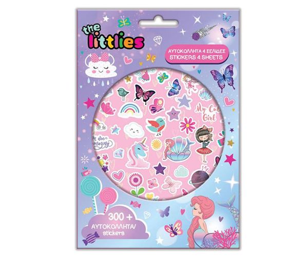 The Littlies: Lányos 300 db-os matrica szett