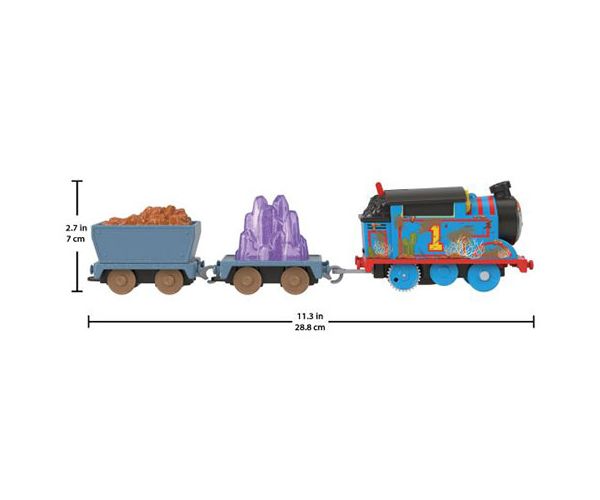 Thomas és barátai: Motorizált Thomas kristály barlang játékszett - Mattel