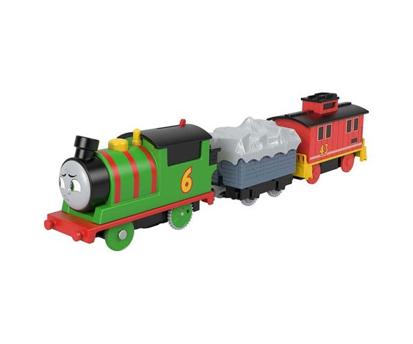 Thomas és barátai: Motorizált Percy játékszett - Mattel