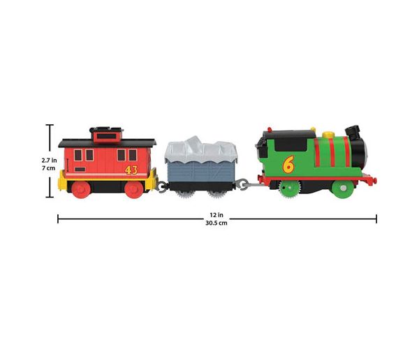 Thomas és barátai: Motorizált Percy játékszett - Mattel