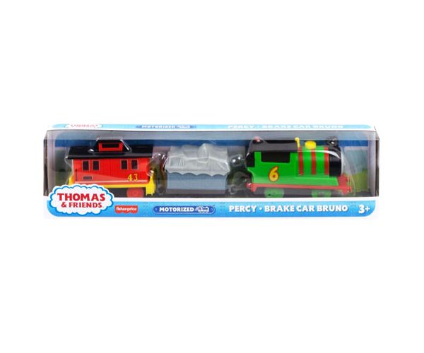 Thomas és barátai: Motorizált Percy játékszett - Mattel