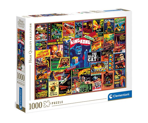 Thriller klasszikusok HQC puzzle 1000db-os - Clementoni