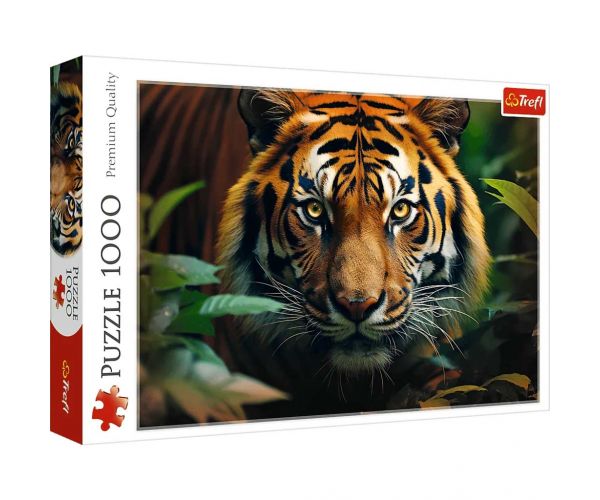 Tigris a vadonban 1000db-os HQ puzzle kirakó - Trefl
