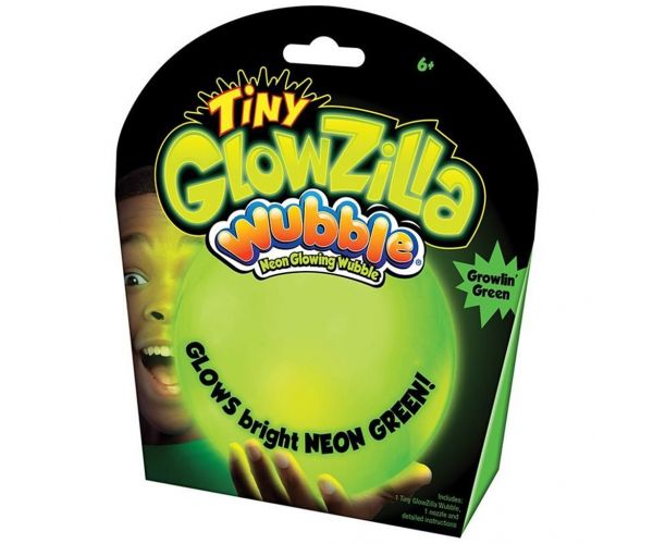 Tiny Glowzilla Wubble világító neon buboréklabda zöld színben 30cm
