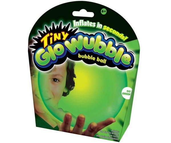 Tiny Wubble sötétben világító zöld buboréklabda 30cm