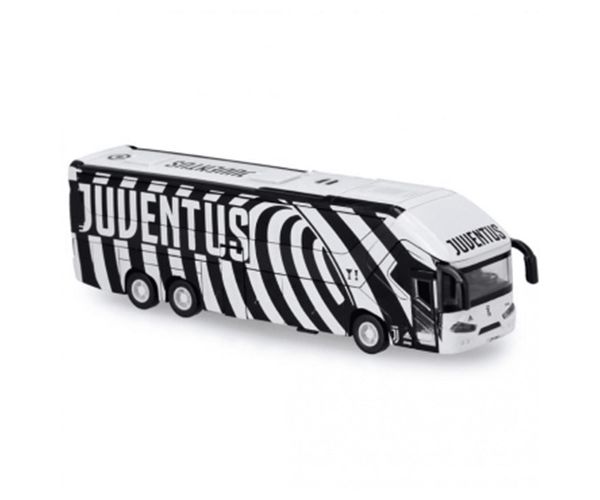 Juventus csapatbusz, hátrahúzós kisautó 1/50 - Mondo Motors