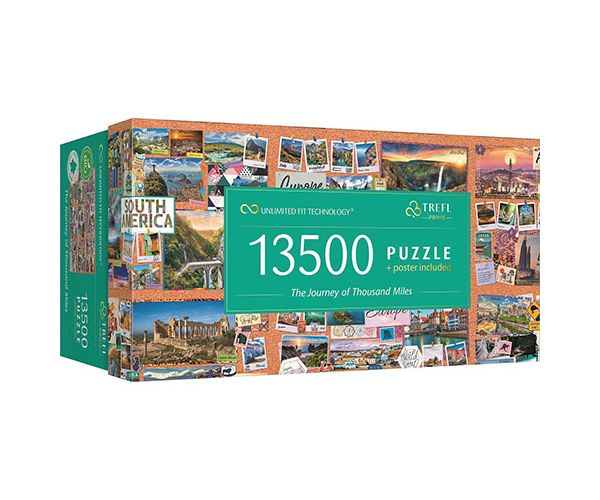 Az ezer mérföldes utazás 13500db-os UFT puzzle - Trefl