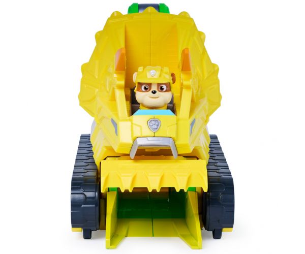 Mancs Őrjárat A Dínófilm Mozi: Chomp & Rescue harapós jármű Rubble figurával - Spin Master