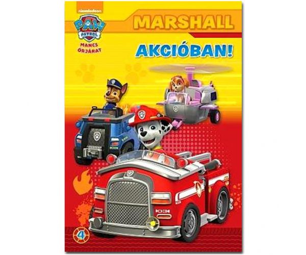 Mancs Őrjárat: Marshall akcióban! foglalkoztató könyv