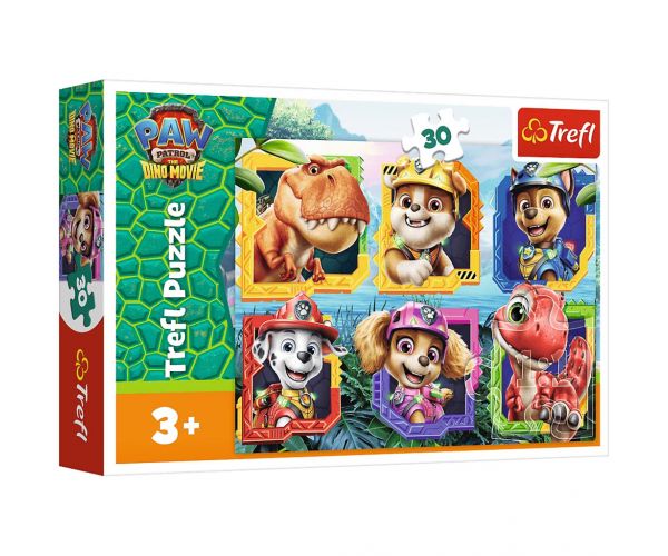 Mancs őrjárat dínók szigete 30db-os puzzle - Trefl