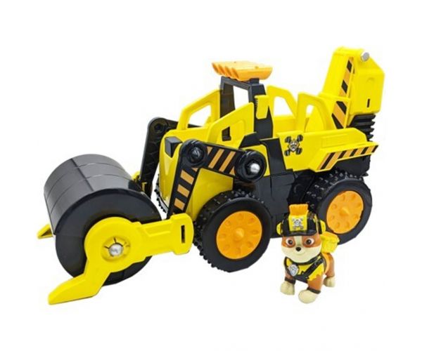 Mancs őrjárat: Rubble és csapata Dupla Dózer úthenger Rubble figurával - Spin Master