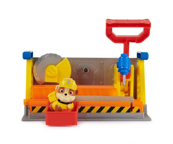Mancs Őrjárat: Rubble és csapata - Rubble építkezés műhelye játékszett - Spin Master