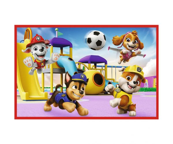 Mancs Őrjárat egy játékos nap 2x24db-os puzzle - Trefl