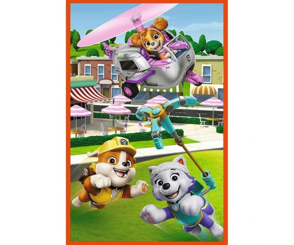 Mancs Őrjárat mosolygós kutyák 3x80db-os puzzle - Trefl