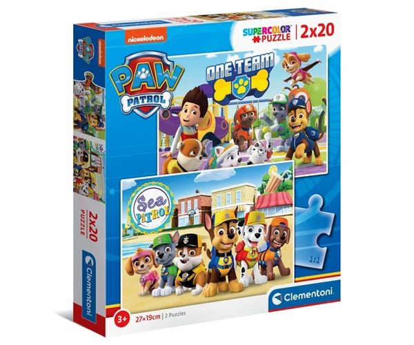 Mancs Őrjárat 2x20db-os puzzle - Clementoni