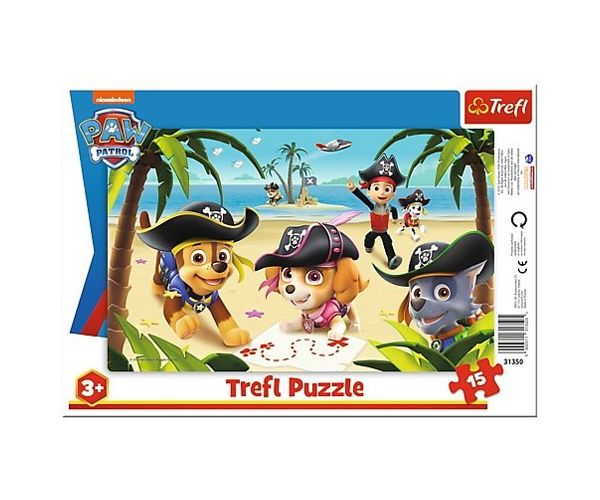 Mancs őrjárat: Barátok 15 db-os keretes puzzle - Trefl