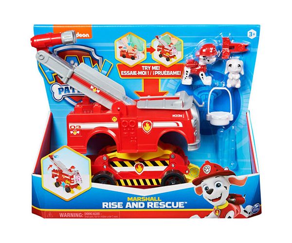 Mancs őrjárat: Rise and Rescue Marshall átalakuló jármű figurával - Spin Master