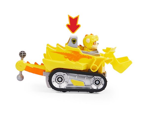 Mancs őrjárat Lovagok: Rubble deluxe járgánya - Spin Master