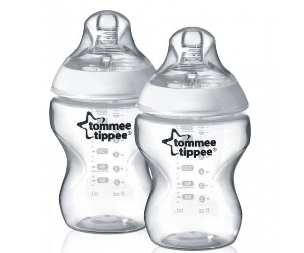 Tommee Tippee: Closer To Nature ANTI-COLIC cumisüveg 260ml 2db-os szett (0 hó+)