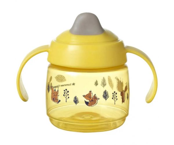 Tommee Tippee: Superstar Itatópohár sárga színben 190ml (4 hó+)