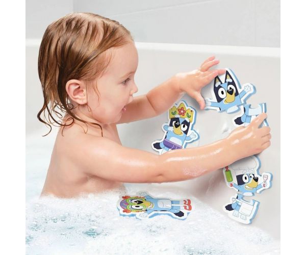 Tomy Toomies: Bluey fürdőpuzzle 4 figurával