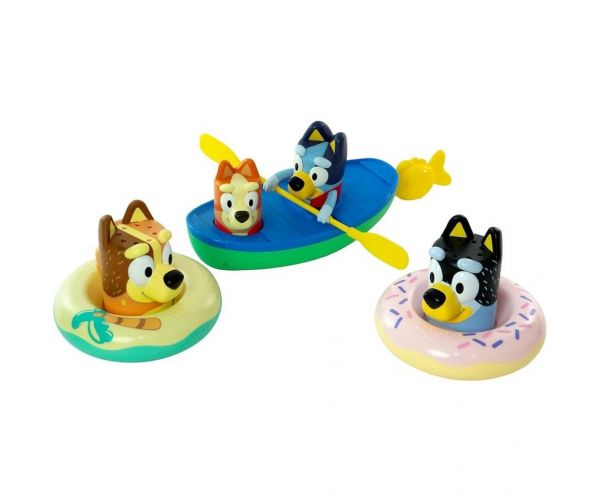 Tomy Toomies: Bluey családi csónakázás fürdőjáték