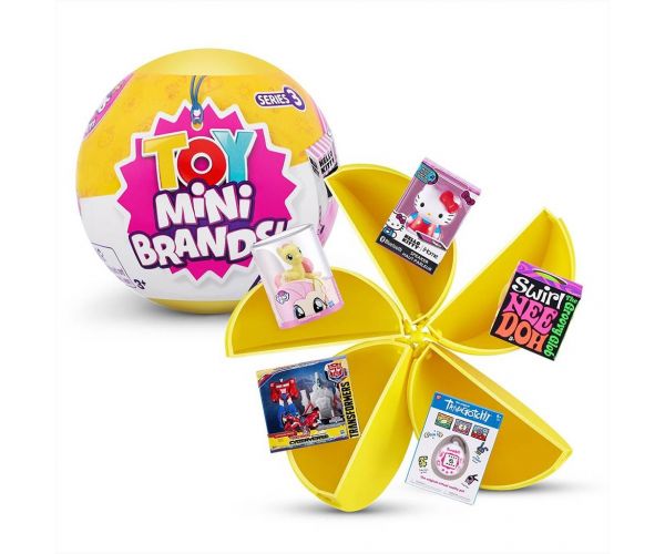 Toy Mini Brands: Mini játékok 5db-os meglepetés csomag 3. széria