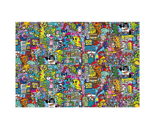 Tokidoki 1000db-os panoráma puzzle - Clementoni