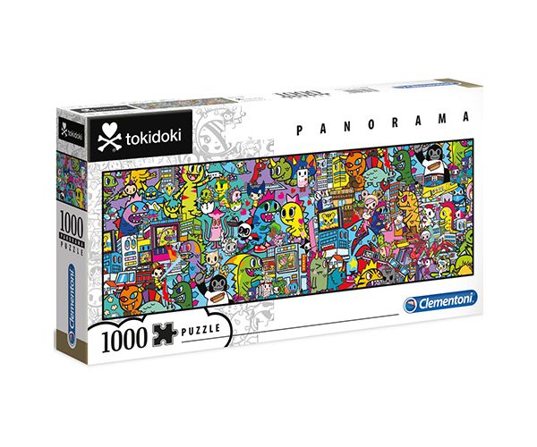 Tokidoki 1000db-os panoráma puzzle - Clementoni