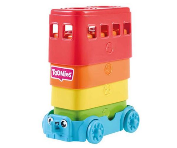 Tomy: Toomies - Kukucska tojáskák emeletes busz játékszett