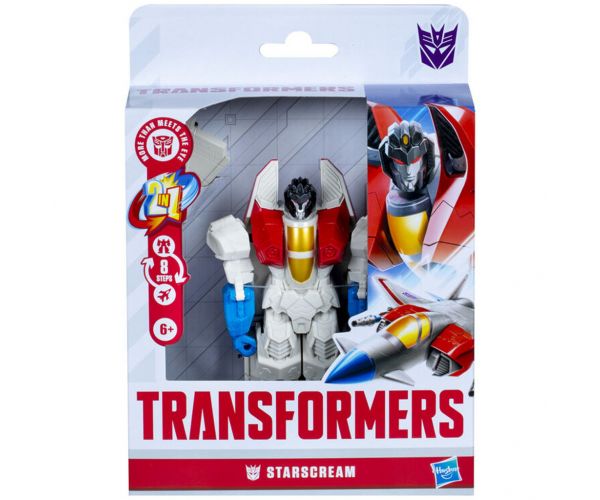 Transformers: Authentics Alpha – Starscream átalakítható robotfigura - Hasbro