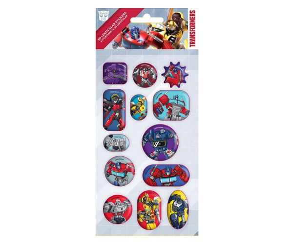 Transformers 3D-s hologramos 13db-os matrica szett