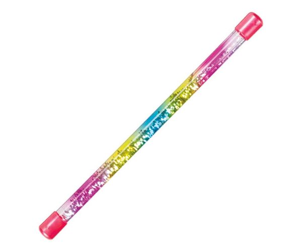 Csillámos mazsorett pálca kétféle változatban 32cm - Comansi