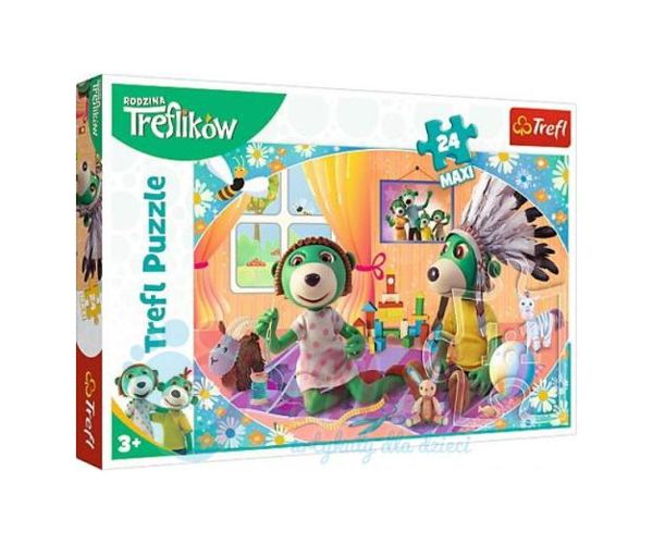 Treflikow Szórakozzunk együtt 24db-os Maxi puzzle - Trefl
