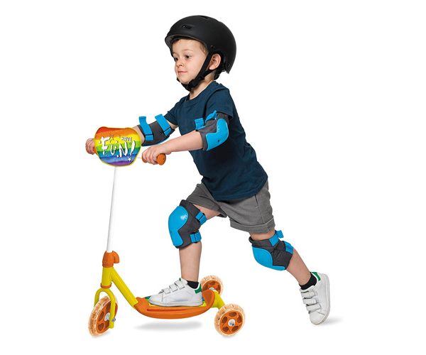 Rainbow mintás háromkerekű roller - Mondo Toys