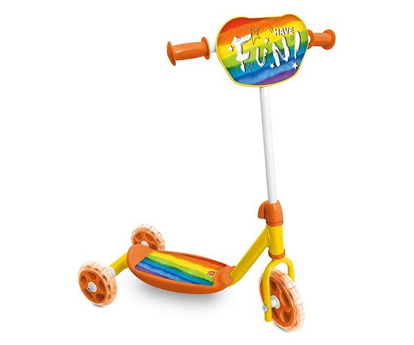 Rainbow mintás háromkerekű roller - Mondo Toys