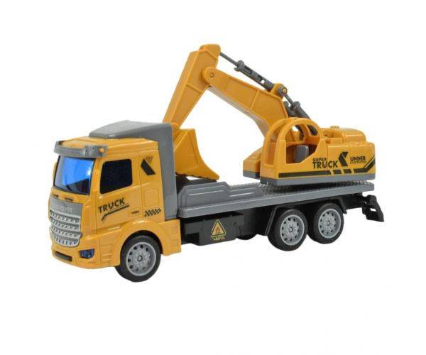 Truck Driver: Építőipari jármű többféle változatban 22cm 1db