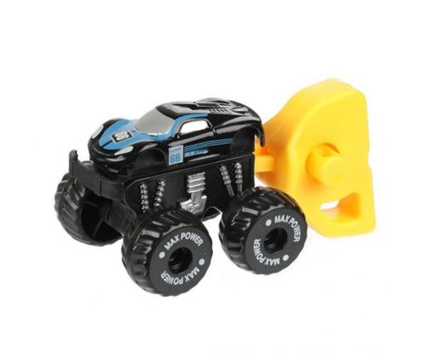 Turbo Racers Monster Truck meglepetés kisautó kilövővel 1db