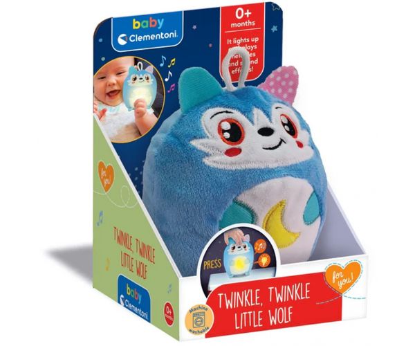 Twinkle-twinkle kicsi farkas interaktív bébijáték - Clementoni baby