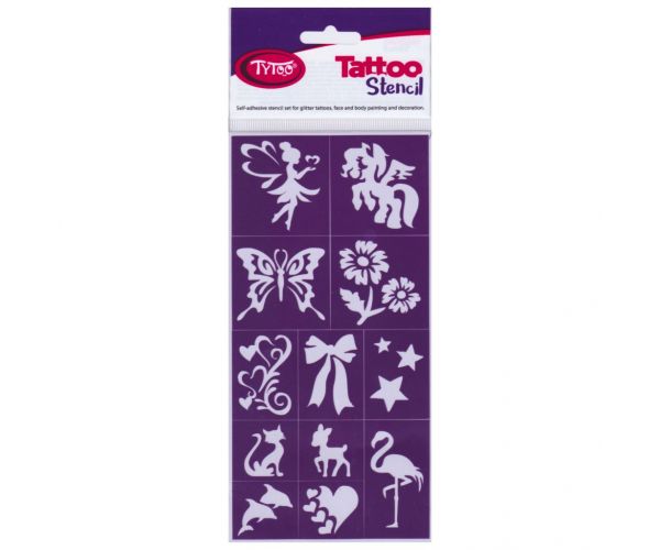 TyToo: Dream pack lányos csillámtetoválás sablon szett
