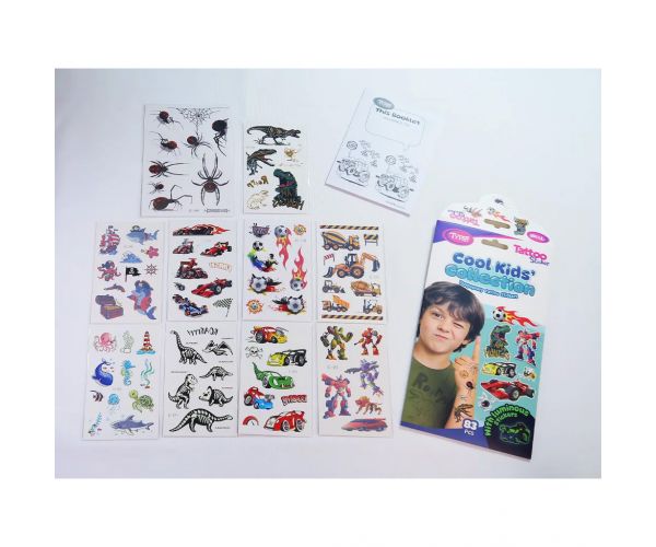 TyToo: Cool Kids' Collection Tetoválás Matrica Szett