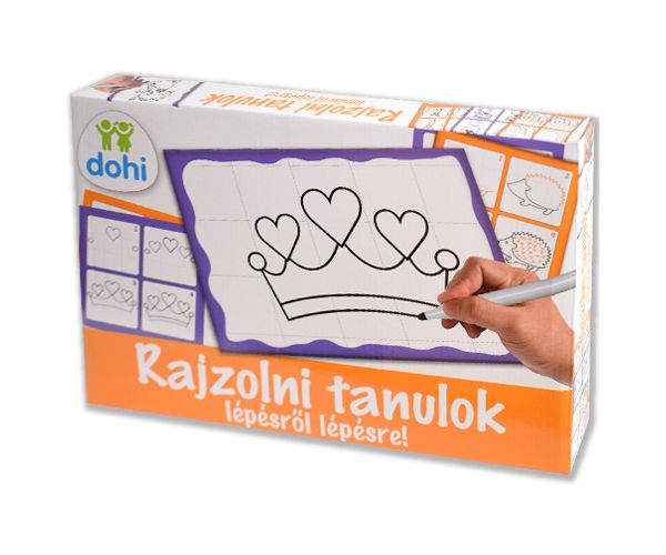 Rajzolni tanulok lépésről lépésre lányos csomag