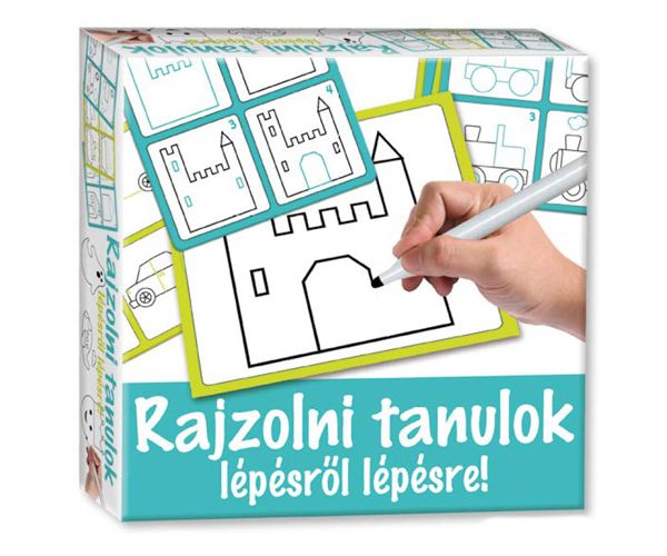 Rajzolni tanulok fiús fejlesztő játék