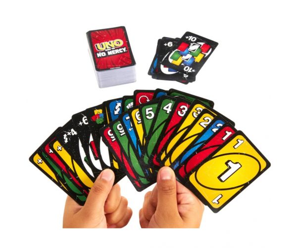 UNO No Mercy: Nincs kegyelem kártyajáték - Mattel