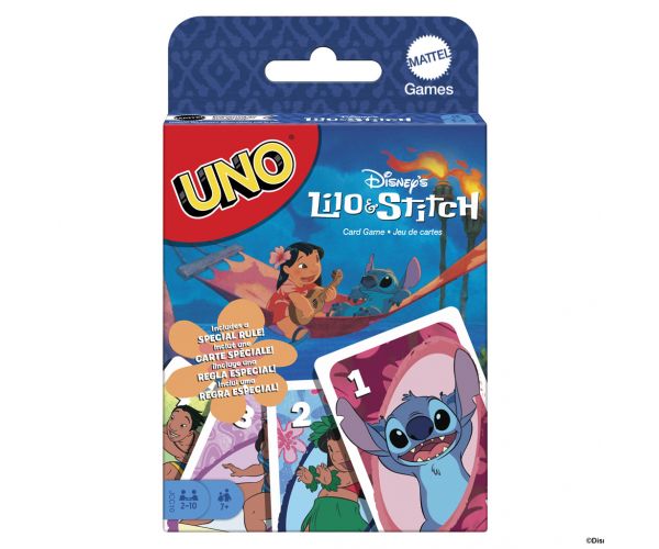 UNO: Disney Lilo és Stitch kártyajáték - Mattel